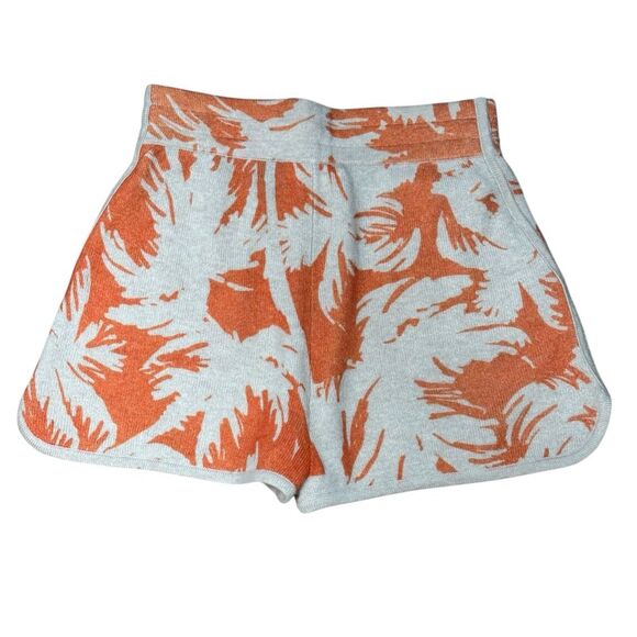 Ensea 100% Cashmere Short in Orange & Cream NWT Size Small - Picture 2 of 4